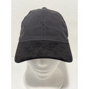 Nike Legacy 91 Golf Hat Cap Felt Wool Bill Adjustable Strapback Crossed Clubs